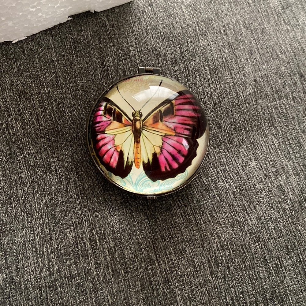 Butterfly jewelry box.